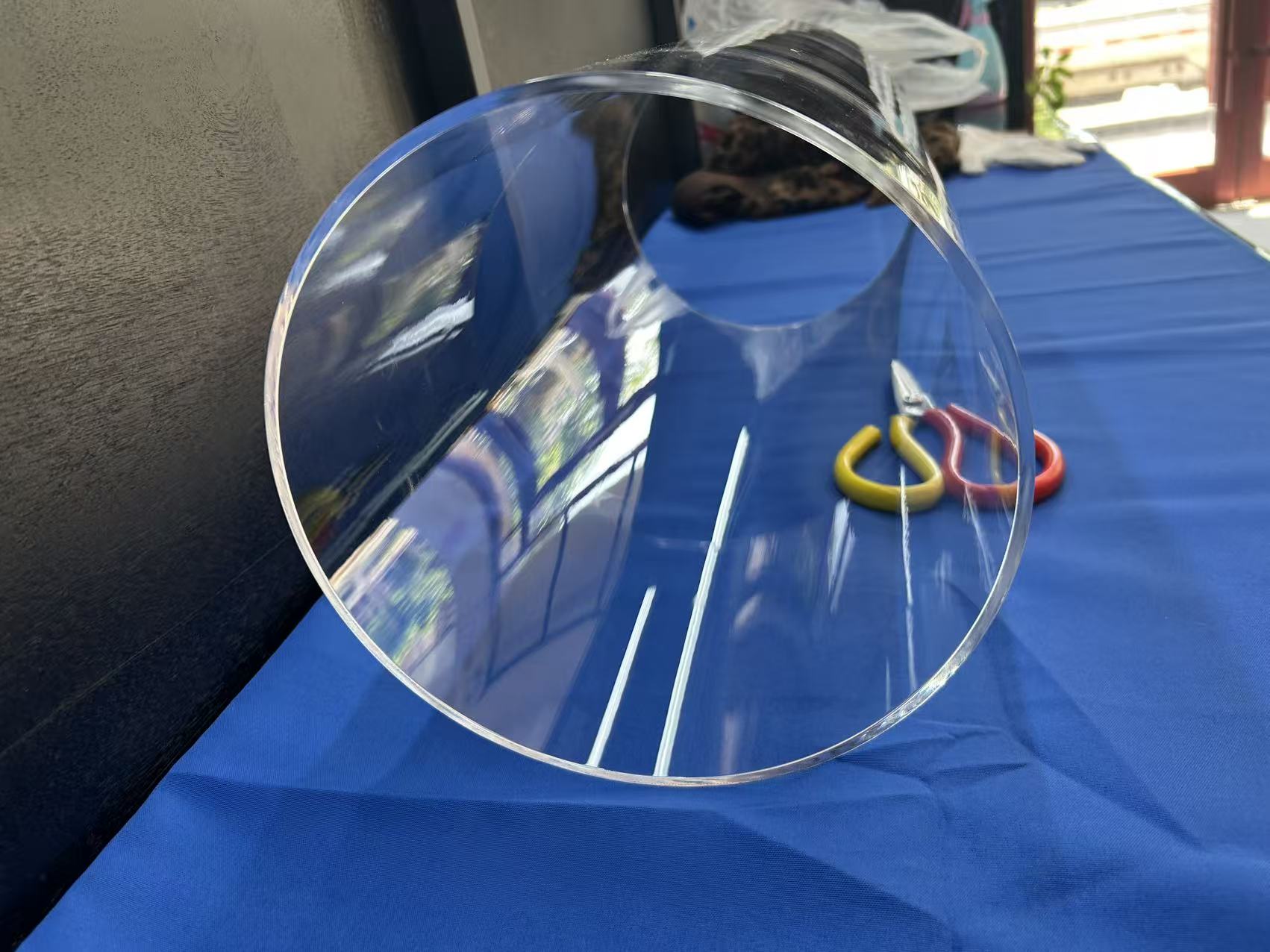 Custom Large-diameter High-purity Fused Quartz Transparent Glass Tubes, Providing Cutting and Welding Services