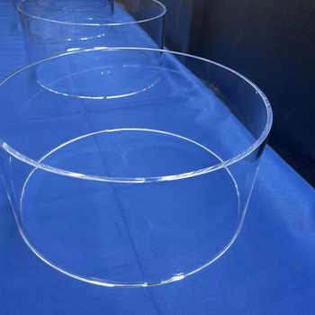 High Purity Fused Quartz Large Diameter Round Rods