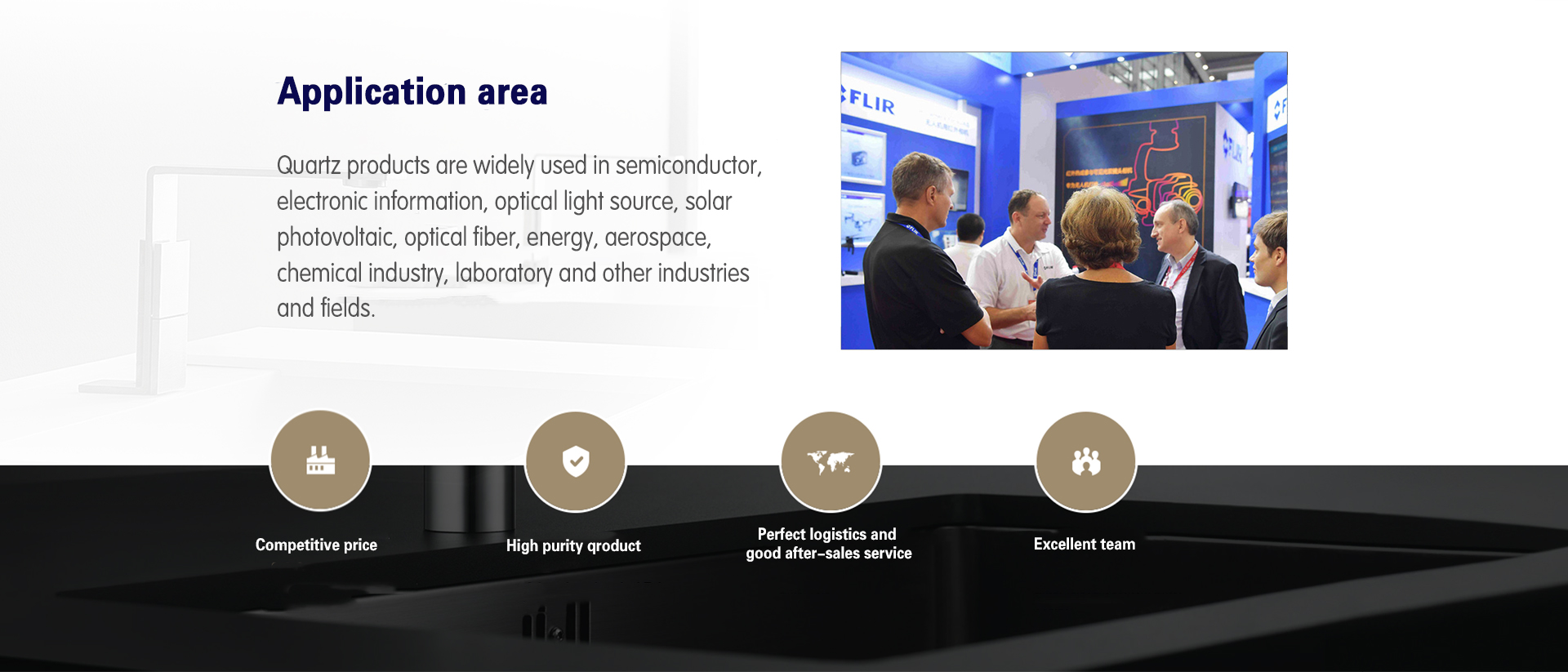 Optical double-sided lapping, grinding and polishing facility for quartz discs in Donghai, Jiangsu