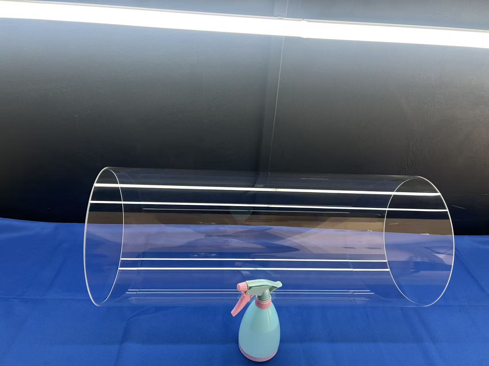 Customizable High Purity Fused Quartz Glass Tube High Temperature Resistant