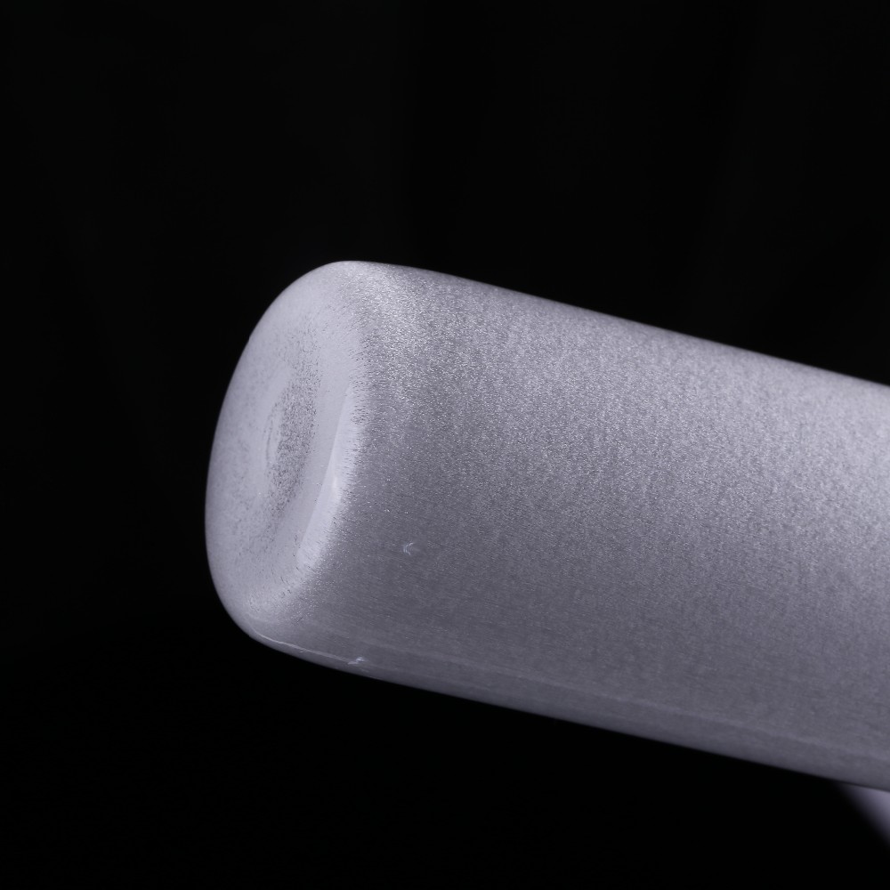 99.99% quartz milky white tube