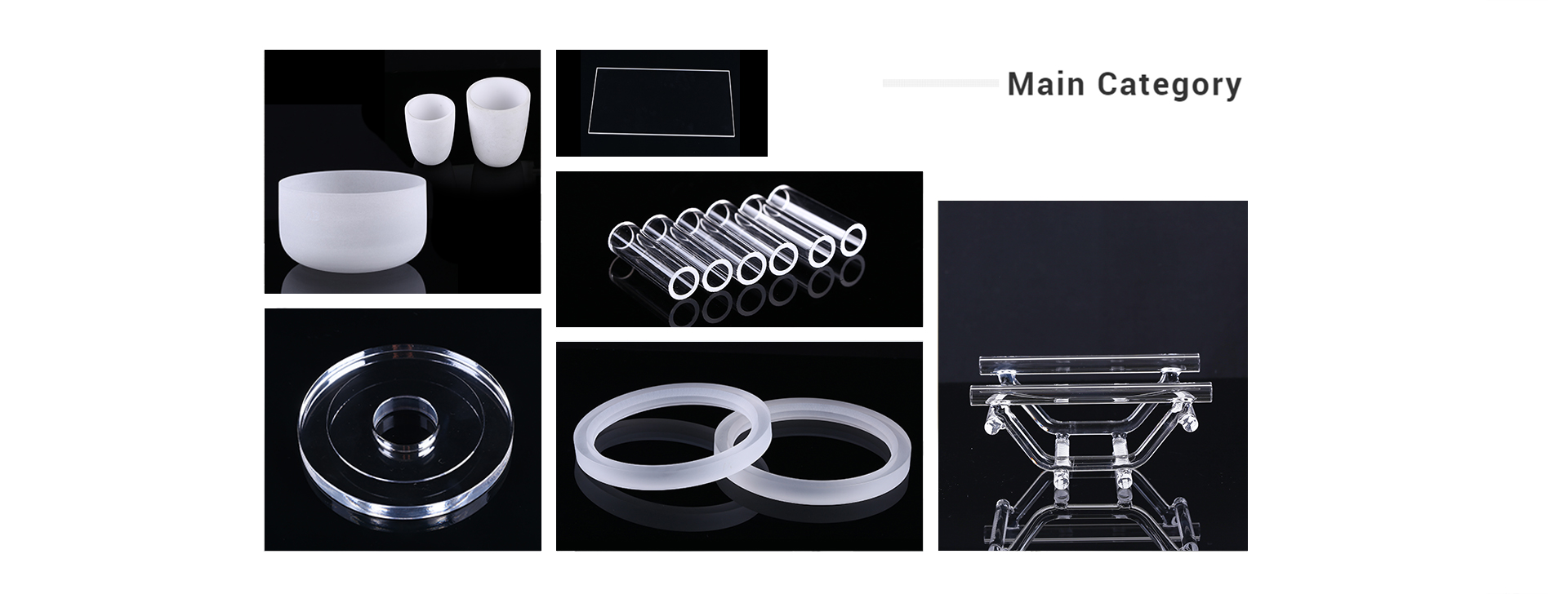 Complete quartz optical glass discs, crucibles, flanges and precision engineered components
