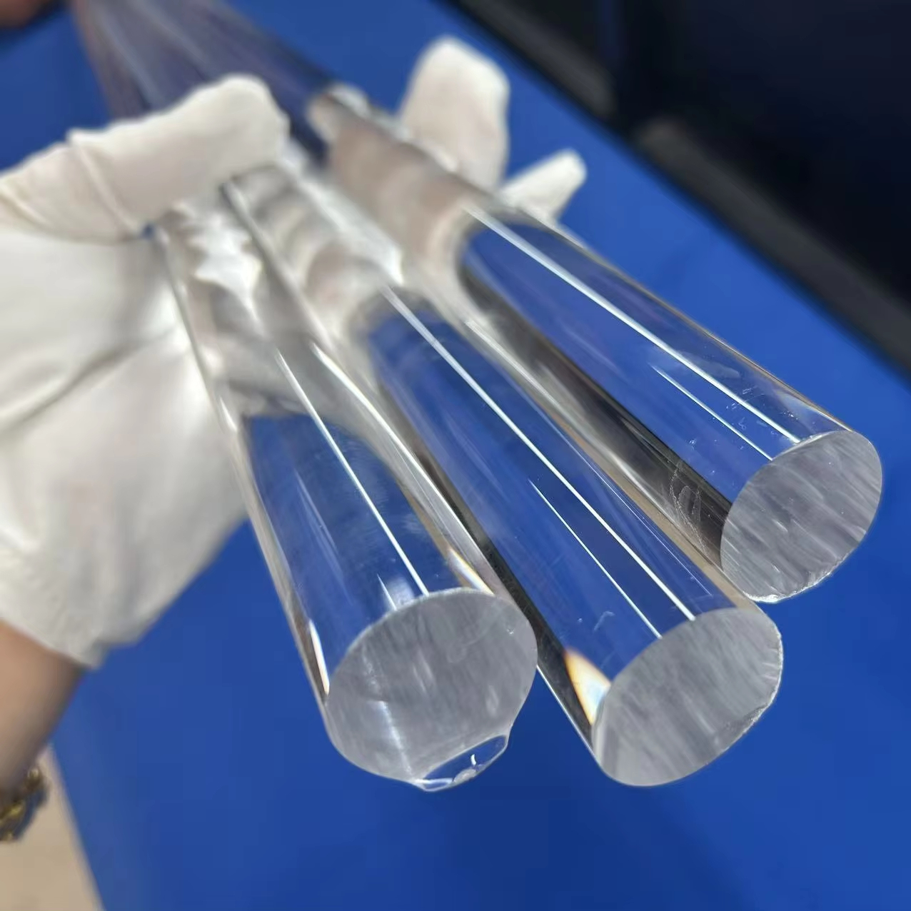 High-purity Fused Quartz Large Diameter Round Rods