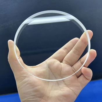 Custom Made Sapphire and Quartz Circular Windows