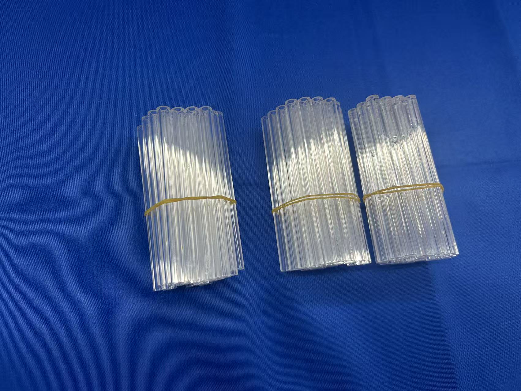 Customized Size clear Quartz Glass Tube BET Borosilicate Glass test Tube clear Quartz Glass Tube