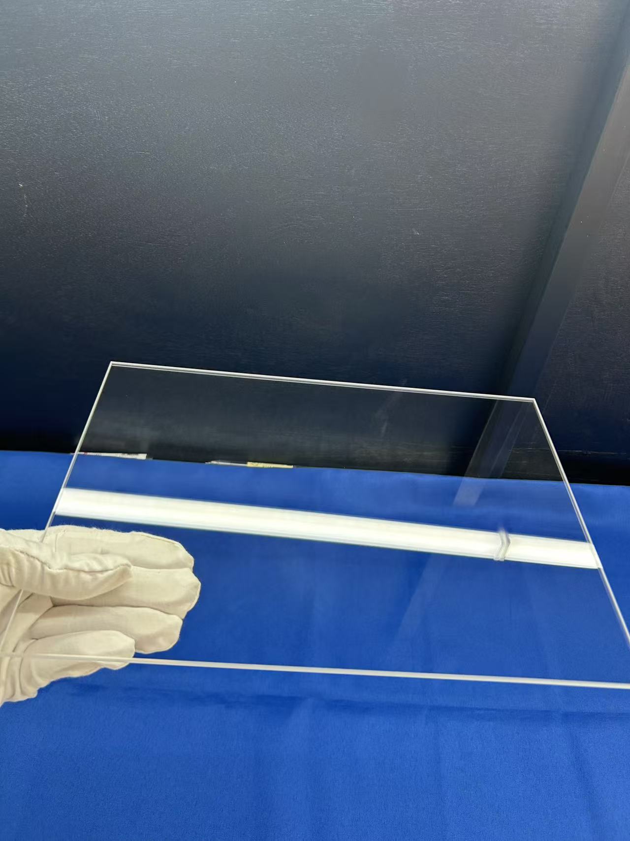 Custom Polished  Purity Transparent Square  Quartz Glass  Clear Plate 4mm Thick for Optical Instruments Provide  Welding Cutting
