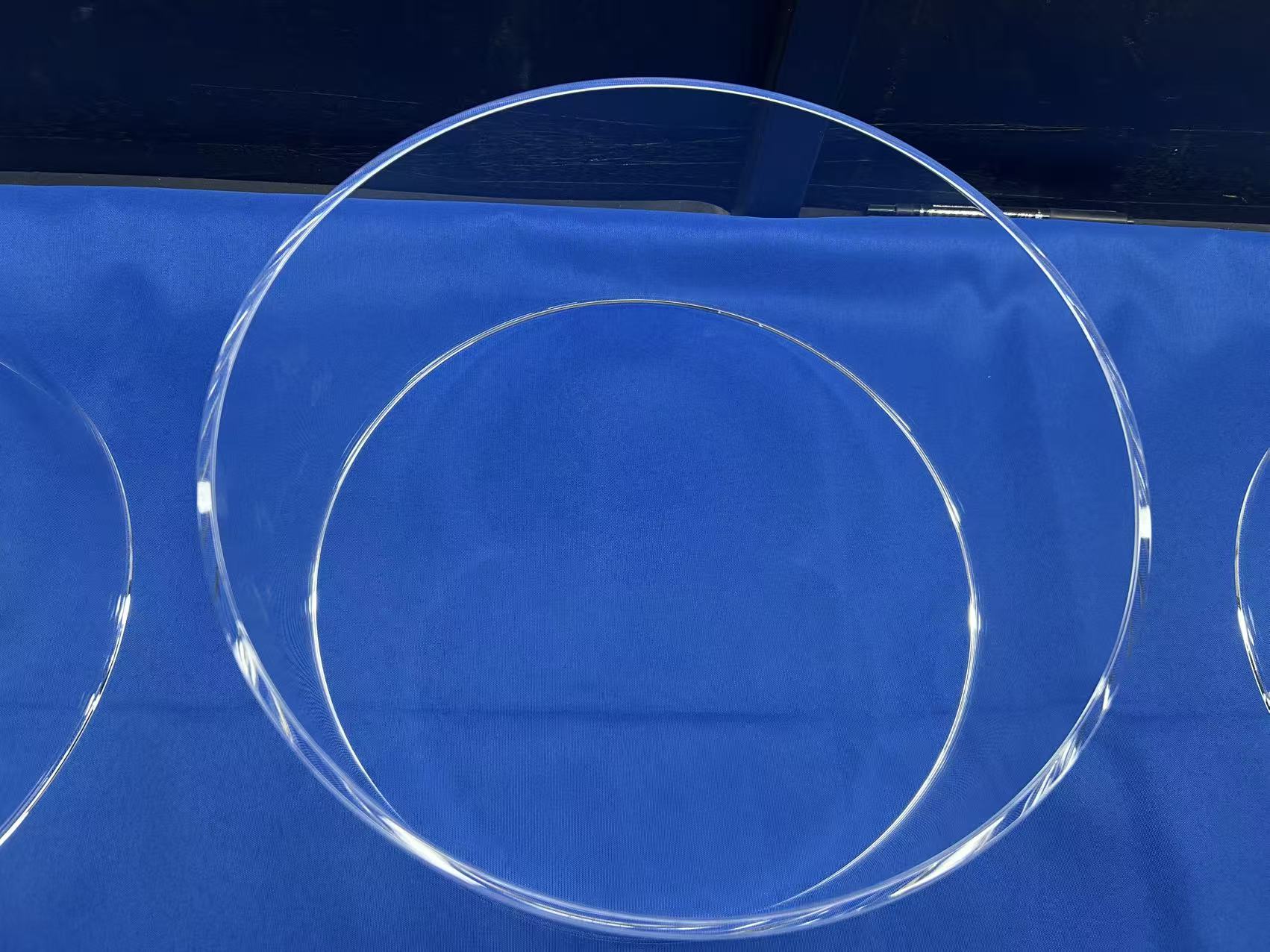 High-Purity Fused Quartz Large Diameter Round Rods Cutting Welding & Bending Services ForIndustrial Production
