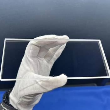 High Precision Polished 99.99% Purity Transparent Quartz Wafer Disc