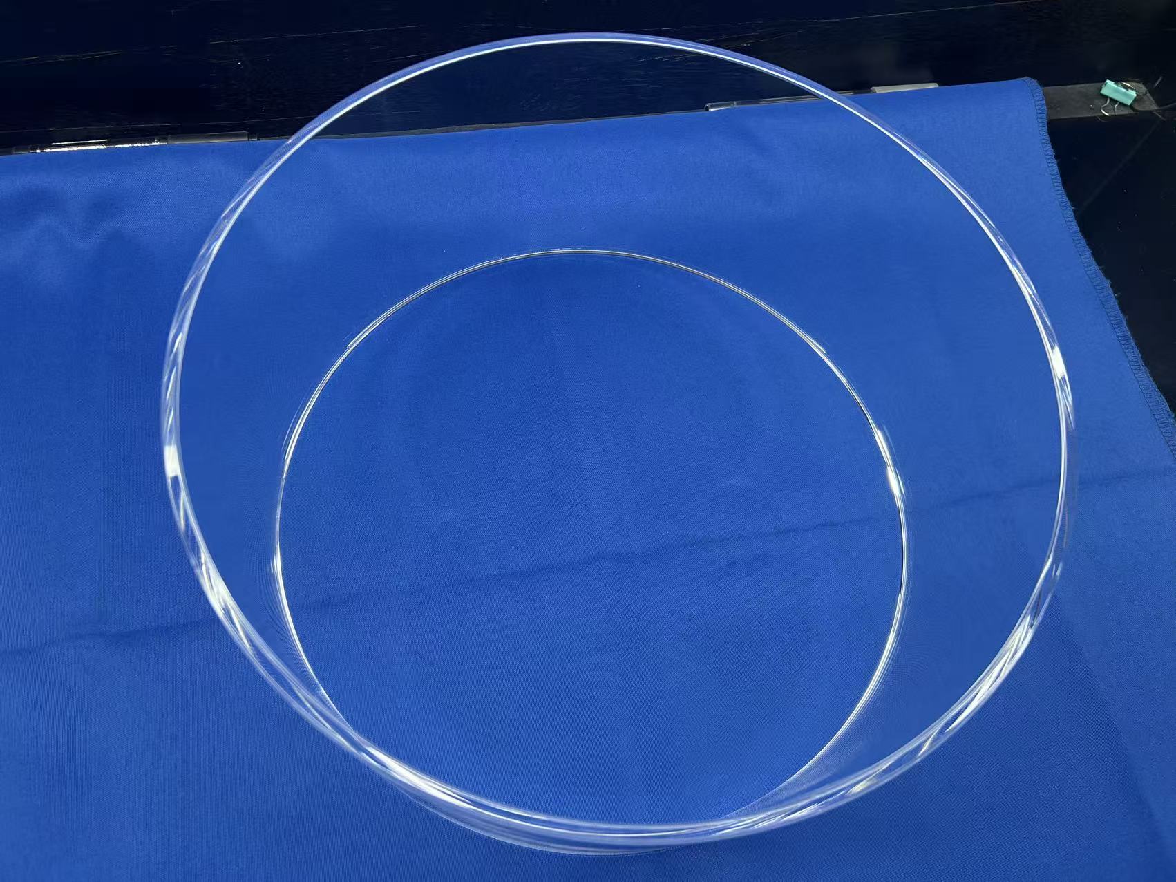 High-Purity Fused Quartz Large Diameter Round Rods Cutting Welding & Bending Services ForIndustrial Production