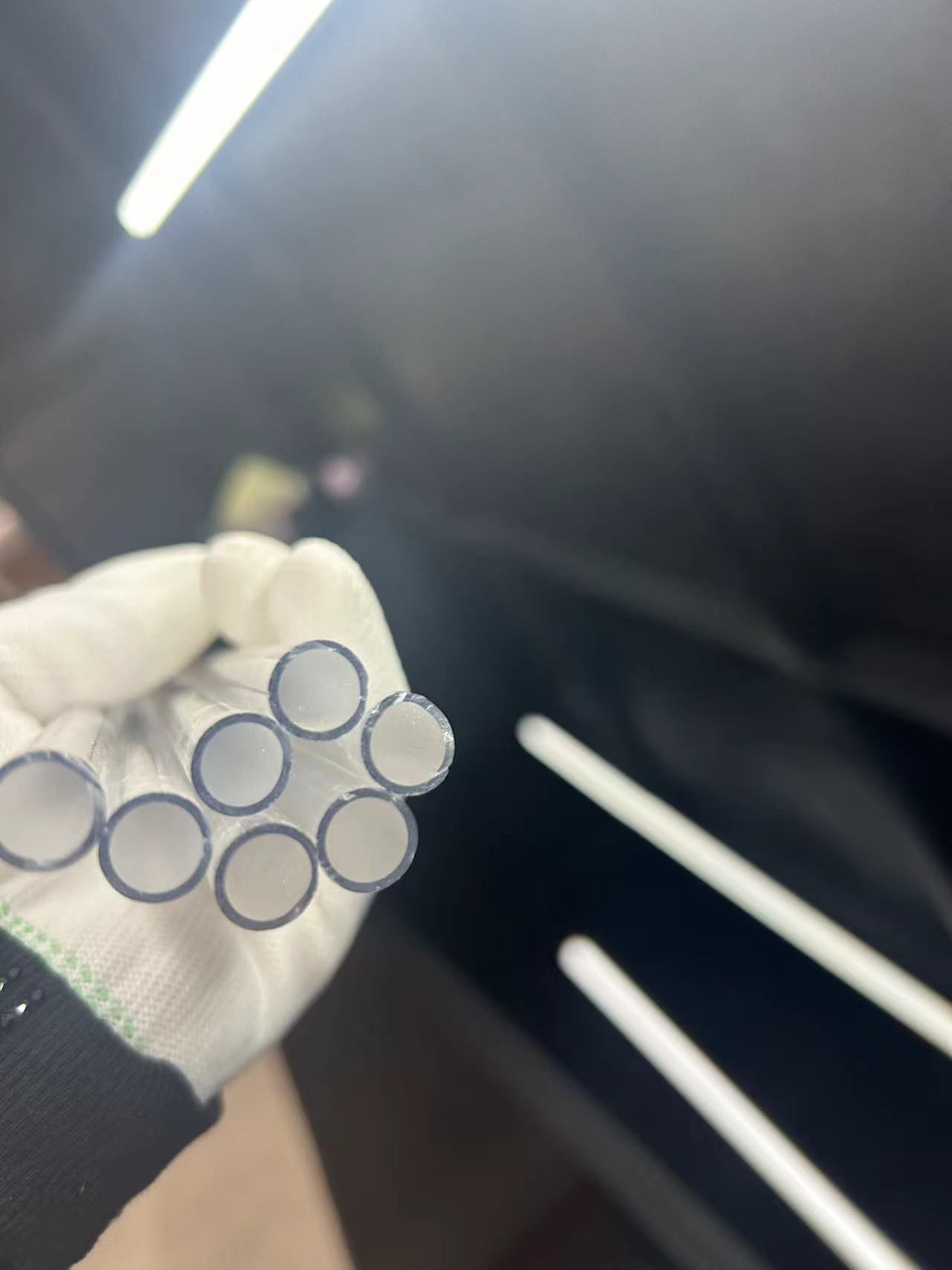 Translucent Quartz Glass Pipe Quartz Glass Sleeve Opaque Milky White Quartz Glass Tube