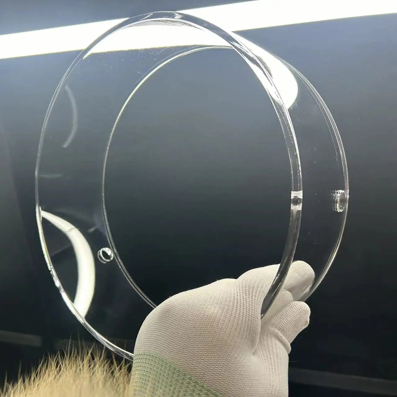 Fused Transparent Quartz Tube