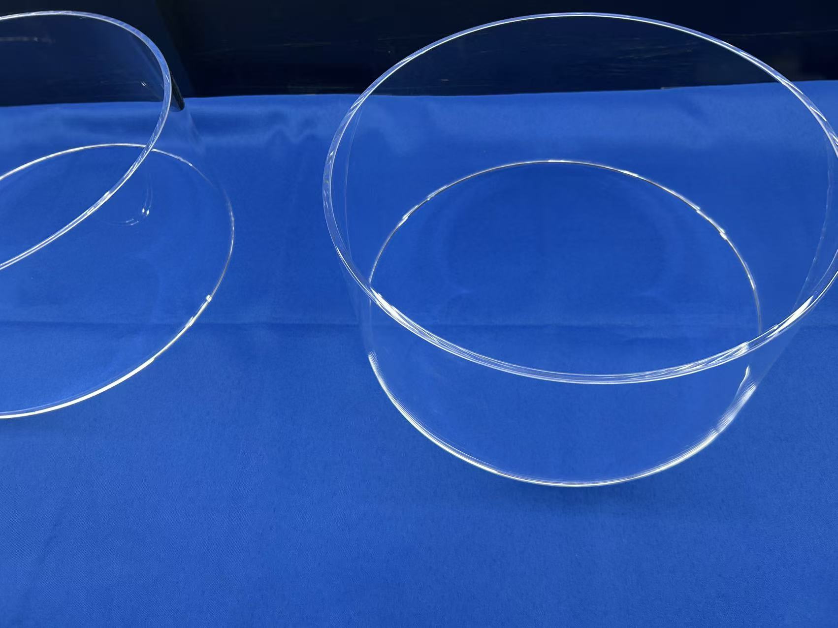 High-Purity Fused Quartz Large Diameter Round Rods Cutting Welding & Bending Services ForIndustrial Production
