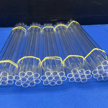 Quartz test tube laboratory instrument
