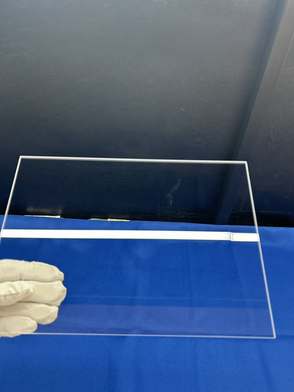 Custom Polished  Purity Transparent Square  Quartz Glass  Clear Plate 4mm Thick for Optical Instruments Provide  Welding Cutting